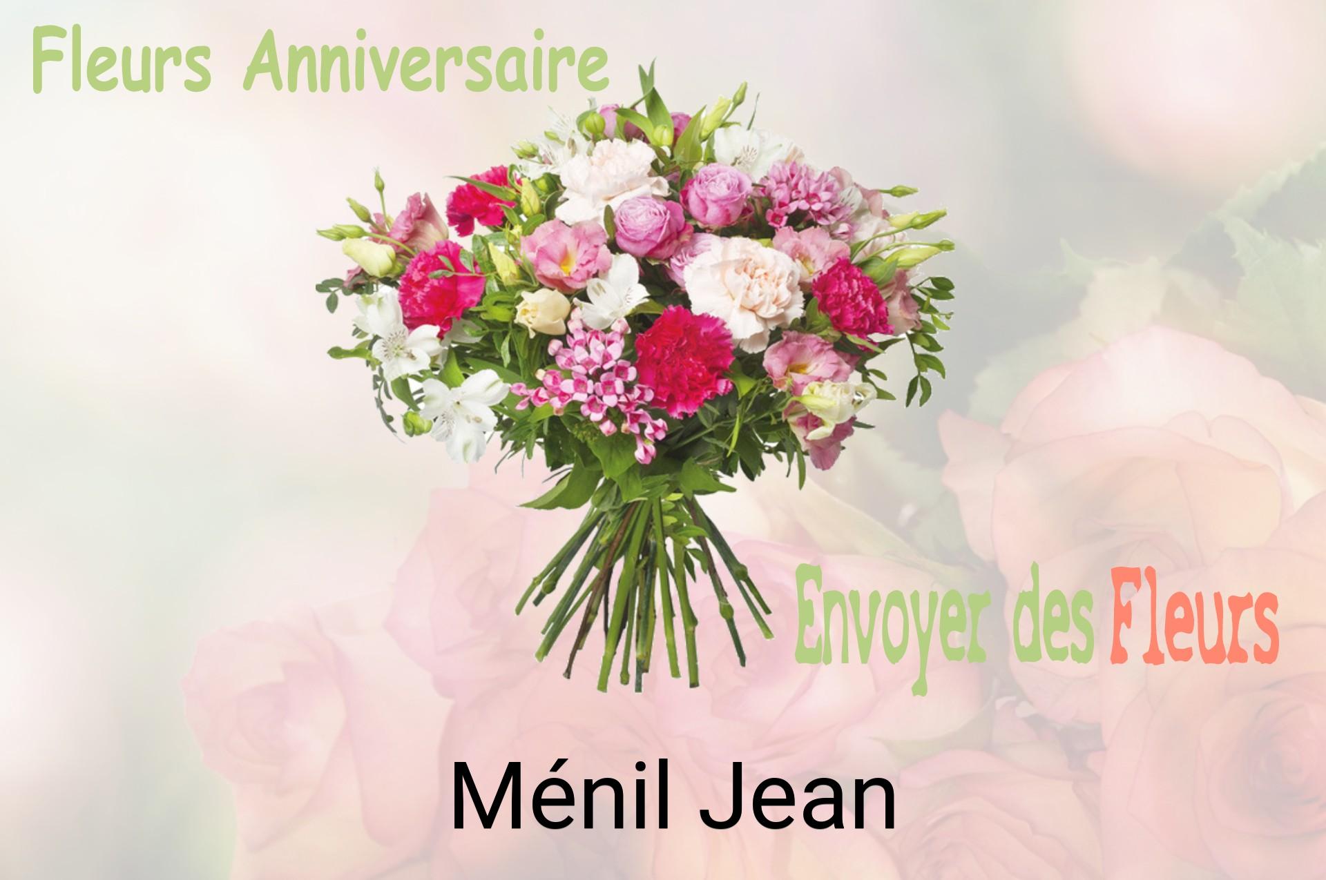 Bouquet de fleurs d’anniversaire livré à Ménil-Jean